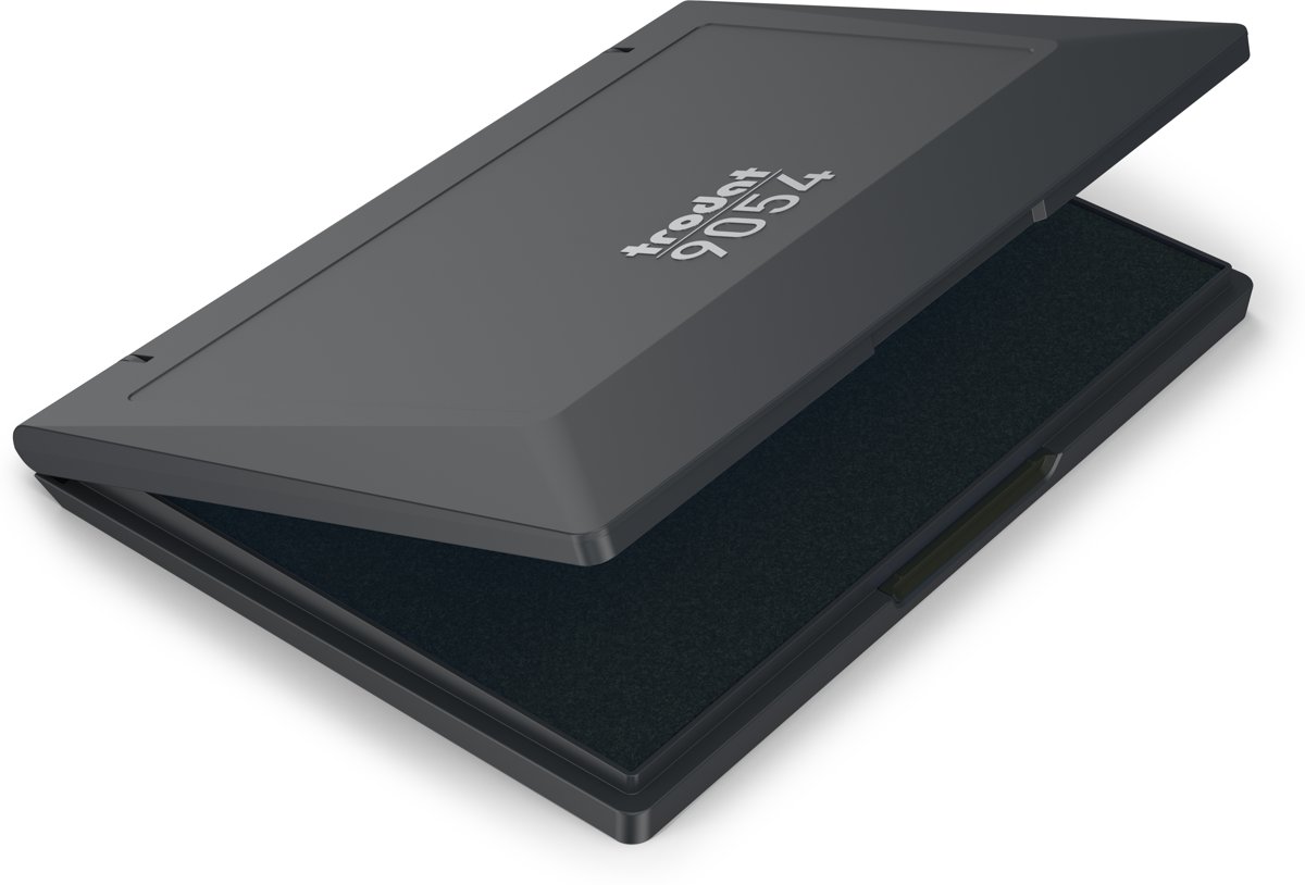   kunststof handstempelkussen 9054 | 210x148 mm, zwart